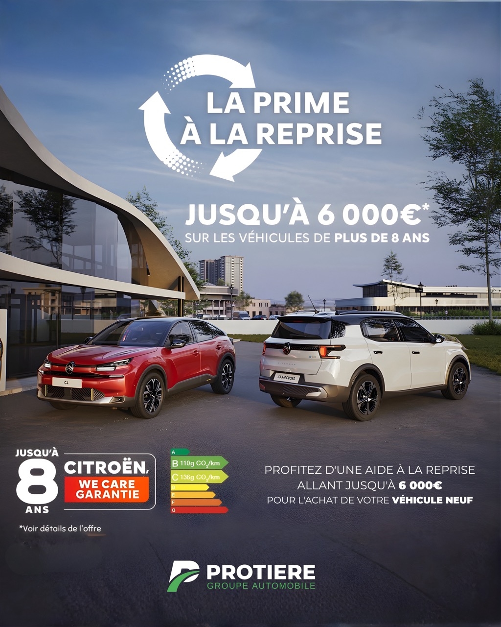 PRIME À LA REPRISE — JUSQU'À 6 000 €