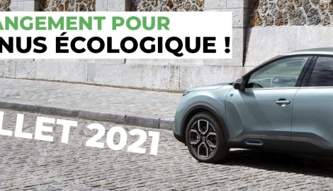 Du changement pour le bonus écologique ! 