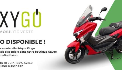 Le nouveau scooter Kingo est disponible ! 