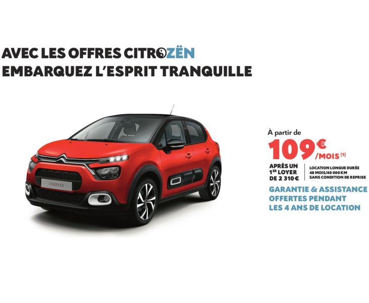 NOUVELLE C3 - LES OFFRES CITROZEN