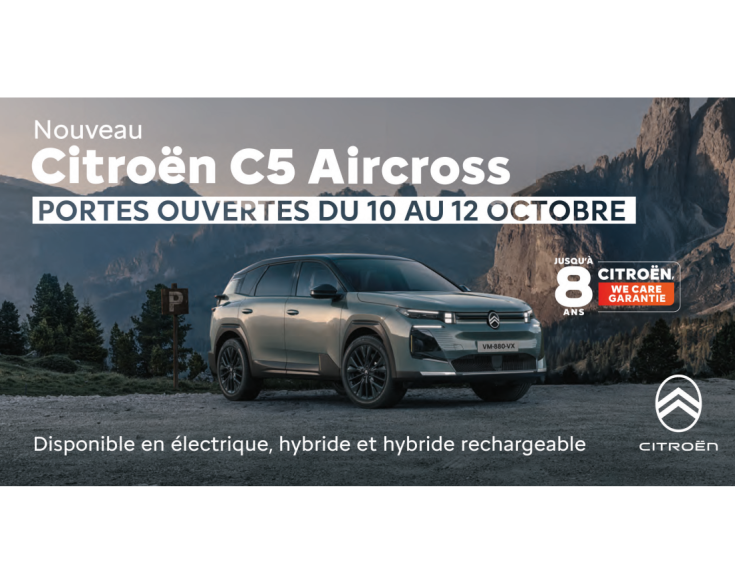 PORTES OUVERTES DU 10 AU 12 OCTOBRE